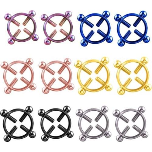 Nipple Clamps Breast Clips Nipple Stimulator Erotic Toys Sex Slave Restraints Sex Toys for Couple Adult Games