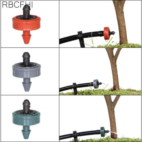 RBCFHl 200PCS 2L 4L 8L Pressure Compensated Dripper Agricultural Garden Lawn Irrigation Steady Flow Drippers