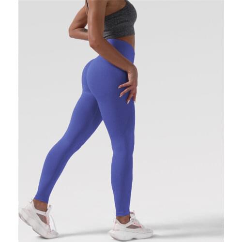 New Seamless Legging Yoga Pants Sports Clothing Solid High Waist Full Length Workout Leggings for Fittness Yoga Leggings A007