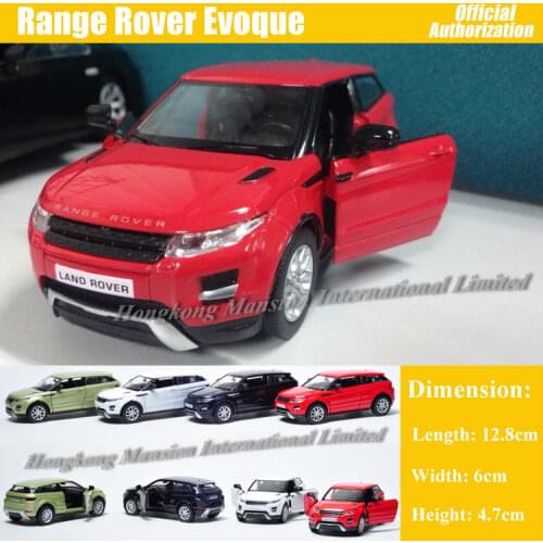 1:36 Scale Licensed Alloy Diecast Collection Car Model For Range Rover Sport Evoque Defender Pull Back Metal Toys