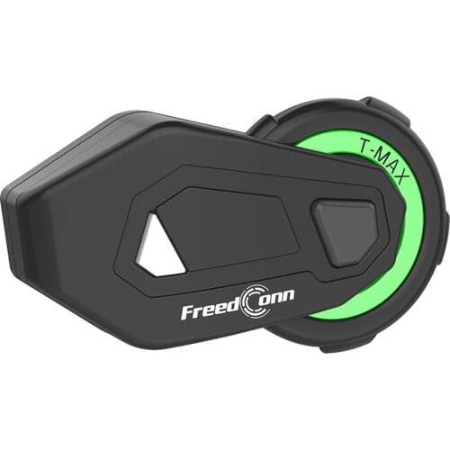 New Motorcycle Wireless Headset T-MAX M Helmet Bluetooth Compatible Headset IP65 Waterproof Earphones With Microphone FM Radio