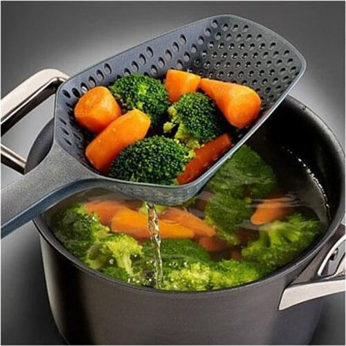New Nylon Strainer Large Scoop Colander Kitchen Appliances Spoon Shovel Soup Spoon Filter Cooking Tools Kitchen Accessories