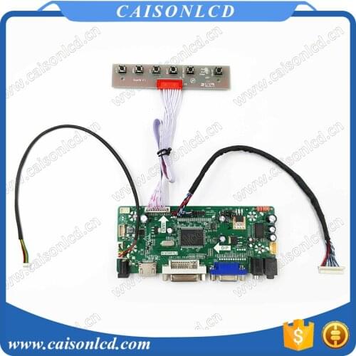 NT68676 LCD controller board support DVI VGA AUDIO for LCD panel 10.4 inch 800X600 with led driver board LCD panel repair