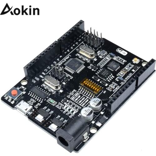 For One Esp8266 R3 Atmega328p 32mb Memory Usb Wifi - Ttl Ch340g Expansion Board For Arduino Uno Nodemcu Wemos D1, R2