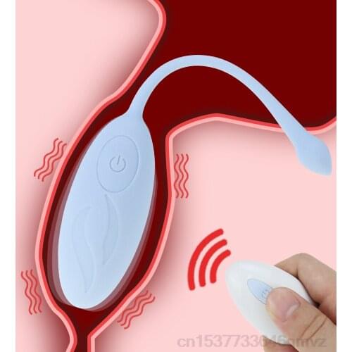 Sex Toys for Woman USB Recharging Clitoris Stimulator Wireless Remote Control Vibrating Bullet Egg Vibrator Vaginal Massage Ball