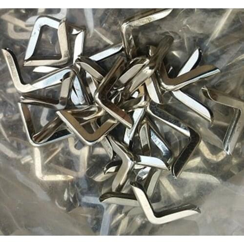 Silver Tone Book Scrapbooking Album Menu Folder Corner Protectors,Fit 2mm,15mm Length,100Pcs