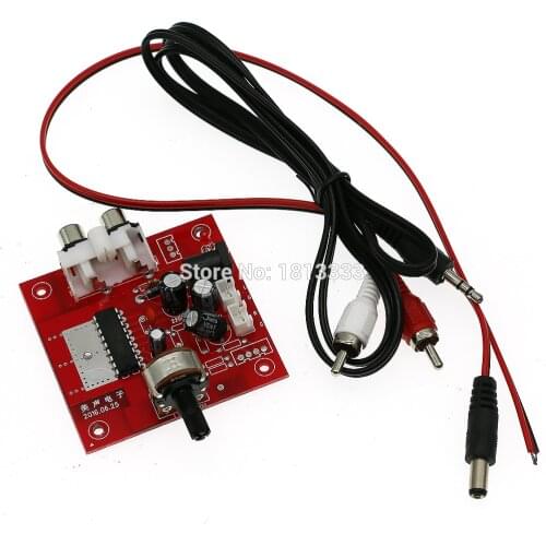 DC12V Arcade Audio Amplifier Music Red Board For Coin Games Cabinet Raspberry PI 2/3 DIY Parts