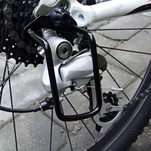 Bicycle Rear Derailleur Protector Mountain Bike Rear Dial Protector Transmission Protection Bike Accessories Support Dial Guard