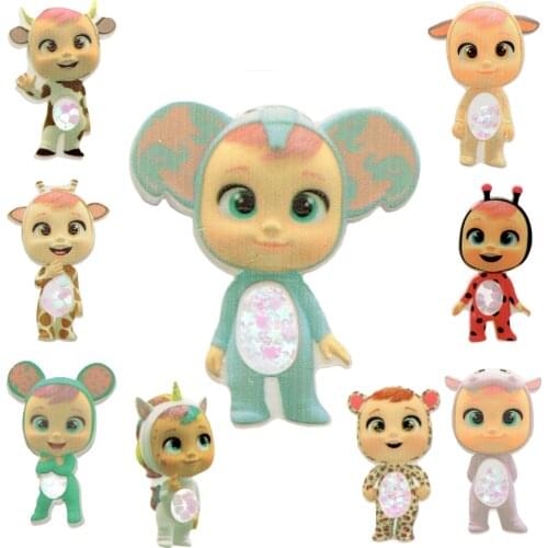 Animal Cute Elephant Quicksand Acrylic Planar Resin DIY Sew Bows Brooches Jewelry Accessories Crafts Homework Material,10Yc17914