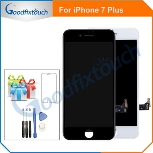 For iPhone 7 7P Plus LCD Display With Touch Screen Digitizer Assembly No Dead Pixel Replacment Parts With Gift Free Shipping