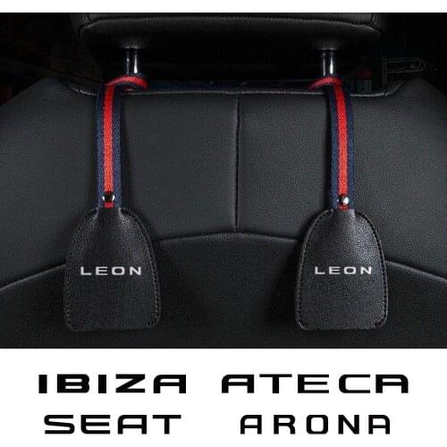 Car Seat Headrest Hanger Hook For Seat Leon Ibiza Ateca Arona Cordoba Toledo Altea Alhambra Arosa Exeo Mii Car Accessories