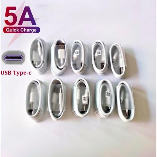 10Pcs/Pack For Xiaomi Mi Poco X3 NFC M3 A2 A3 8 9 Lite 9SE USB Type-C Fast Charging Cable Data Wire For Samsung A21S A31 A41 A42