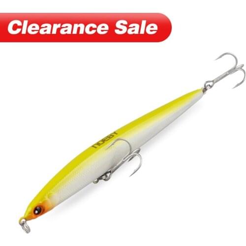 125mm 21.5g Artificial Pencil Fishing Lures Long Cast Shot Fishing Sinking Hard Lures Wobblers Bass Pike Lures Tackle