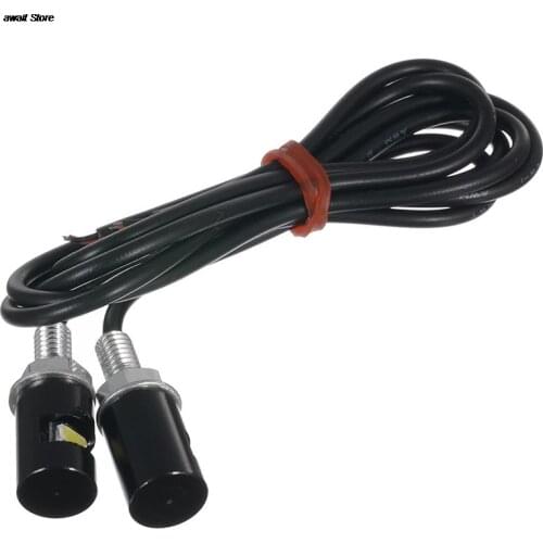 2Pcs Motorcycle LED License Plate Light Bulb Motocross SMD LED 12V Front Lamp DRL Running Light Turn Signal