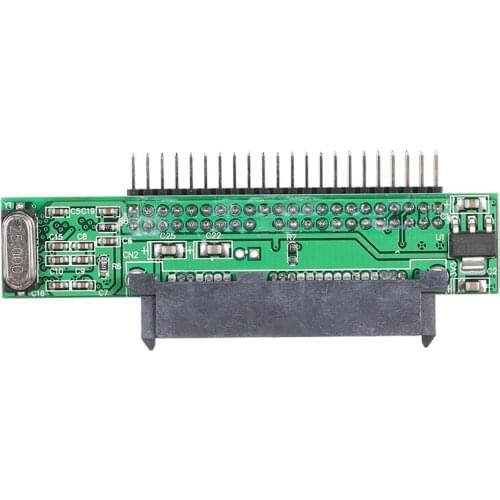SATA to IDE 2.5 Inch Adapter Support ATA HDD Hard Disk Drive or SSD to Male 44 Pin Port Horizontal Type Converter