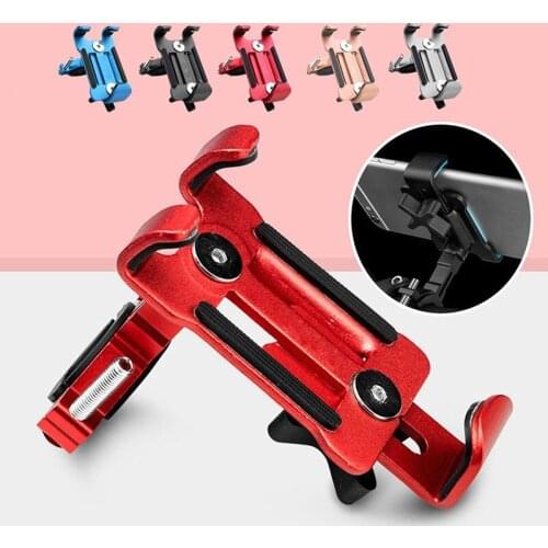 Aluminum Motorcycle Bicycle Holder Mount Handlebar Phone Bracket for GPS Phones Car Styling