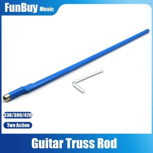 Two Action Guitar Parts Truss Rod Adjustable 330mm 380mm 420mm Guitarra Accessories