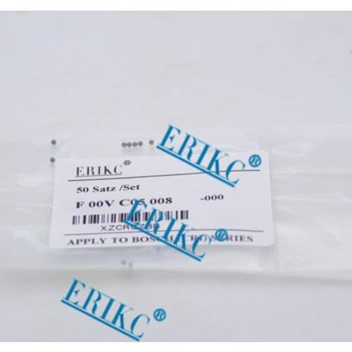 ERIKC diesel injector Ceramic ball F00VC05008 common rail valve ball F 00V C05 008 Diameter = 1.34mm
