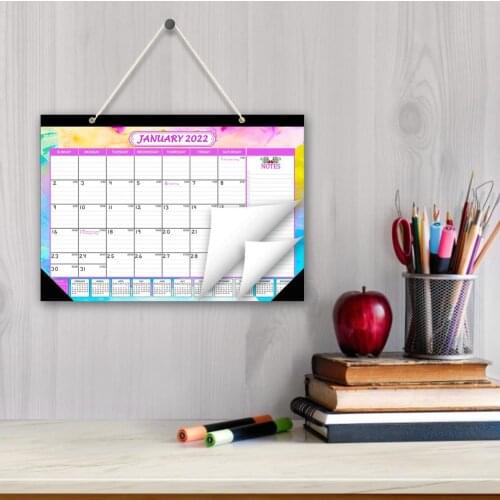 2021-2022 Desk Calendar - 18 Months Large Monthly Desk Calendar, July 2021 - December 2022 Hanging Calendar For Office