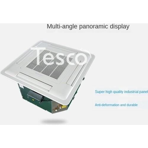 Cassette fan coil ceiling machine embedded four-sided air outlet ceiling cooling and heating central water air conditioning