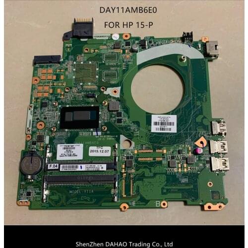 774768-501 774768-001 DAY11AMB6E0 FOR HP 15-P laptop motherboard Pavilion 15-P mainboard with i3 cpu ddr3 100% fully tested