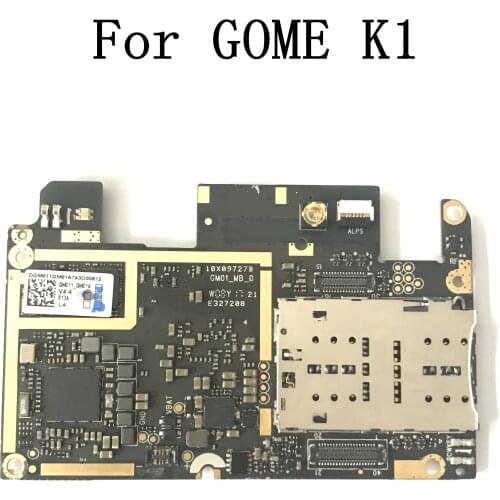 Original GOME K1Used Mainboard 4G RAM+64G ROM Motherboard For GOME K1 Helio P20 MTK6757 Octa Core 5.2 Inch FHD