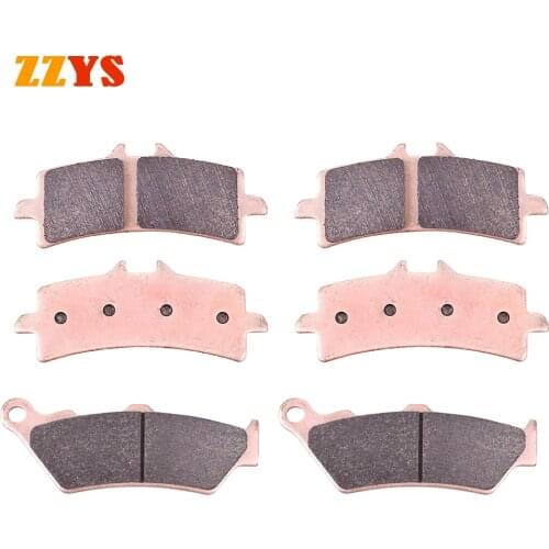 Motorcycle Front Rear Brake Pads Set For DUCATI Diavel Carbon ABS Diavel Chromo ABS 2011-2013 Diavel AMG Diavel Dark Strada 2013