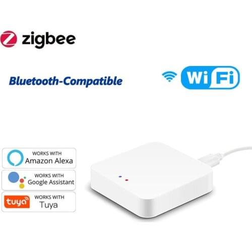Tuya Multi-mode Gateway Zigbee Bluetooth-Compatible Hub Smart Life APP Remote Control Center Support Google Home Alexa
