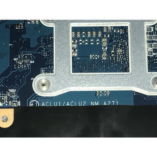 STOCK TESTED ALREADY ACLU1/ ACLU2 NM-A271 For LENOVO G40-70 MAINBOARD ONBOARD PROCESSOR 3558U+GPU (NO FIT G50-70)
