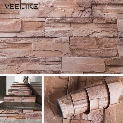 Наклейки кирпич на стену Veelike China At AliExpress