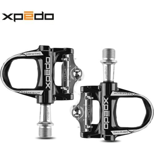 Wellgo Xpedo Clipless Bicycle Pedals Road Bearings Bike Pedal Self-lock Bicycle Pedals Cycling Part Race Pedais Bicicleta Cleats