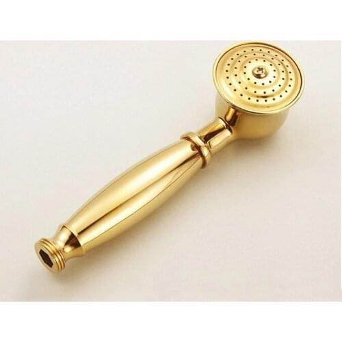 High-quality Brass Gold Shower Head with 60 inch Gold Shower Hose 03-060h