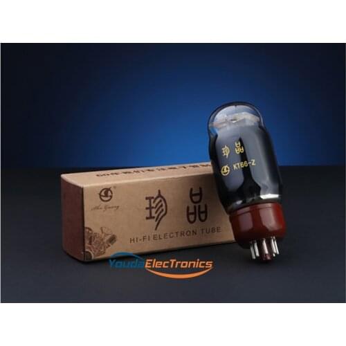 1 matched pair Shuguang Treasure KT66-Z Vacuum Tube Replace KT66 5881 6P3P