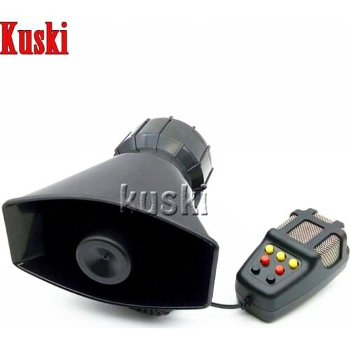 100W 7 sounds Car Siren Horn For Porsche 911 Cayenne Macan For Jaguar XE XF XJ For Infiniti q50 FX35 G35 G37 Accessories