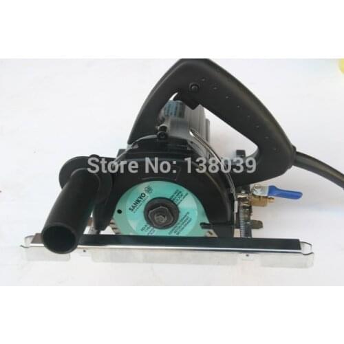 125mm wet stone cutting machine stone cutter cutting granite marble tile covex and straightcutting