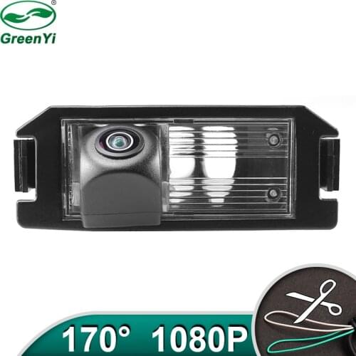GreenYi HD AHD 1080P 170 Degree Fisheye Lens Vehicle Rear View Camera For Kia Picanto/Rio 3/Pride (UB) Hatchback Kia Soul Car