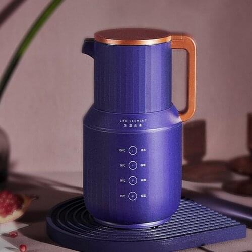 ZK30 700W Electric Kettle Boiled Tea Pot Tea Maker Thermal Insulation Kettle 304 Stainless Steel Water Kettles Fast Boiling 0.8L