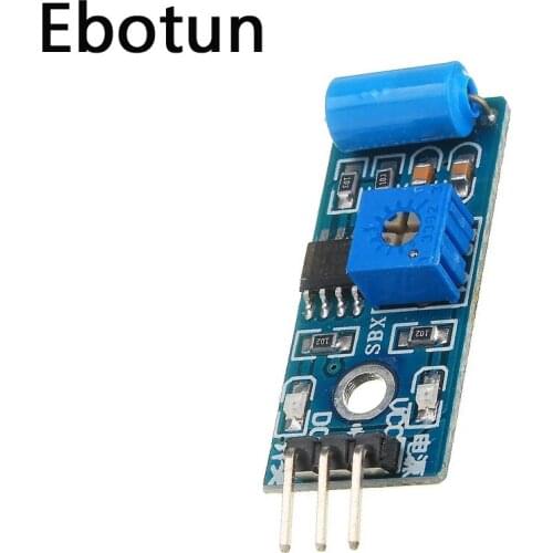 For normally closed type vibration sensor module Alarm sensor module Vibration switch SW-420 for arduino
