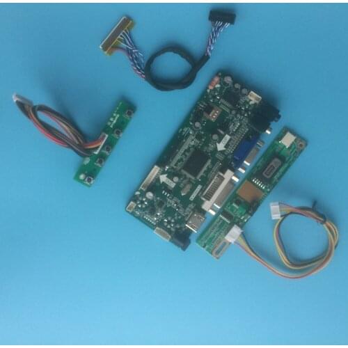 For LP171WX2-TLA5/TLB1/TLB2 controller board driver LCD DIY VGA LVDS LED HDMI kit DVI screen Panel 1440*900 17.1" 30pin LG