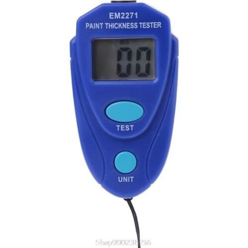 EM2271 Digital Mini Thickness Gauge Car Paint Tester Thickness Coating Meter Au19 20 Dropship