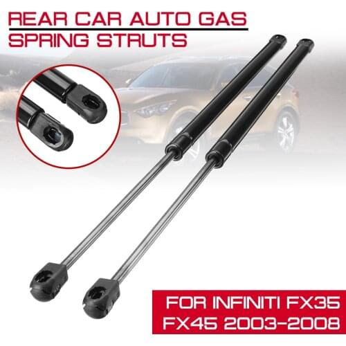 For Infiniti FX35 FX45 2003-2008 Rear Trunk Tailgate Gas Spring Shock Lift Struts Strut Support Rod Arm Bars Bracket