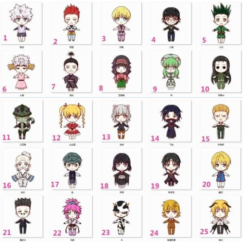 HUNTER X HUNTER Killua Zoldyck Gel Keychain Wallet keyring Strap Be Pendant Thoughtful Gift HOT