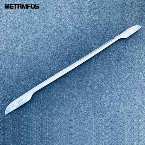 For Toyota Yaris Cross hybrid 2020 2021 Chrome Rear Trunk Streamer Tailgate Door Molding Trim Decoration Sticker Car Accessories