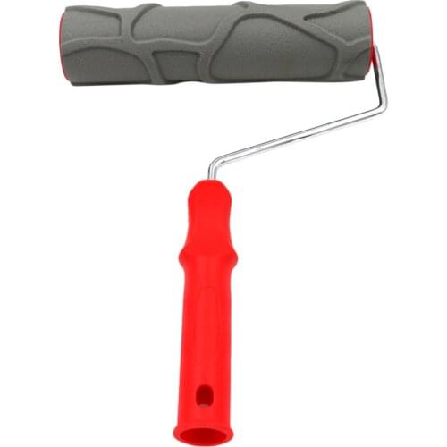 Stone Pattern DIY Art Paint Roller Diatom Mud Background Wall Rolling Tool