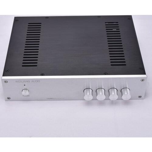 KYYSLB 320*70*248mm All Aluminum Chassis 3207A Chassis Home Audio Amplifier Chassis Shell DIY Box Amplifier Housing