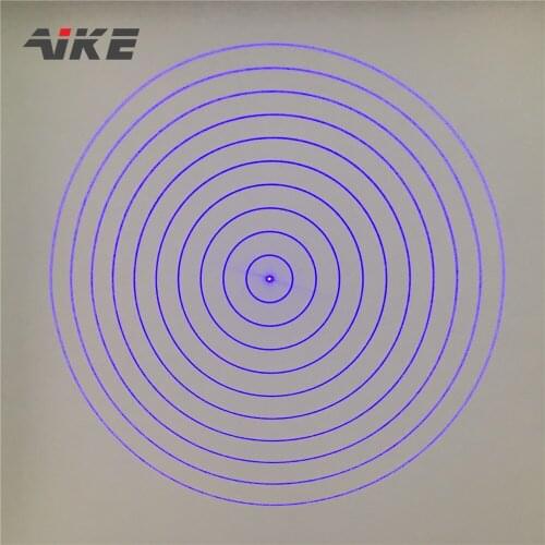 AIKE High Stability 10 Rings Circles DOE Blue/Green/Red/Infrared Laser Diode Module