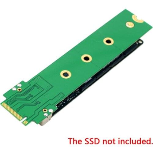 PCI Express PCI-E 4X M.2 NGFF M-Key to 2013 2014 2015 Mac book SSD Convert Card for A1493 A1502 A1465 A1466
