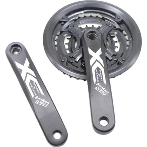 MTB Crankset 7/8/9 Speed 24-34-42T 170mm Bicycle Crank Set crank diamond hole Sprocket wheel Chainwheel aluminum alloy Bike Part