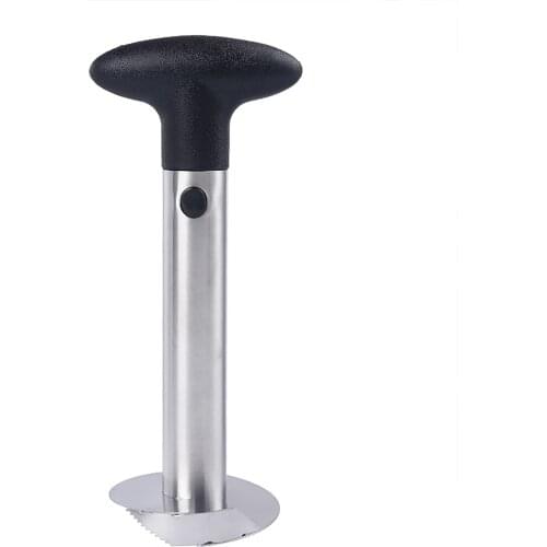 Stainless Steel Spiral Fruit Pineapple Corer and Slicer Knife Peeler Cutter Parer Machine Easy To Use Fast Kitchen Gadget Tool