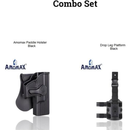 Paintball Combat Shooting Holster drop leg platform Fits Glock 19/23/32